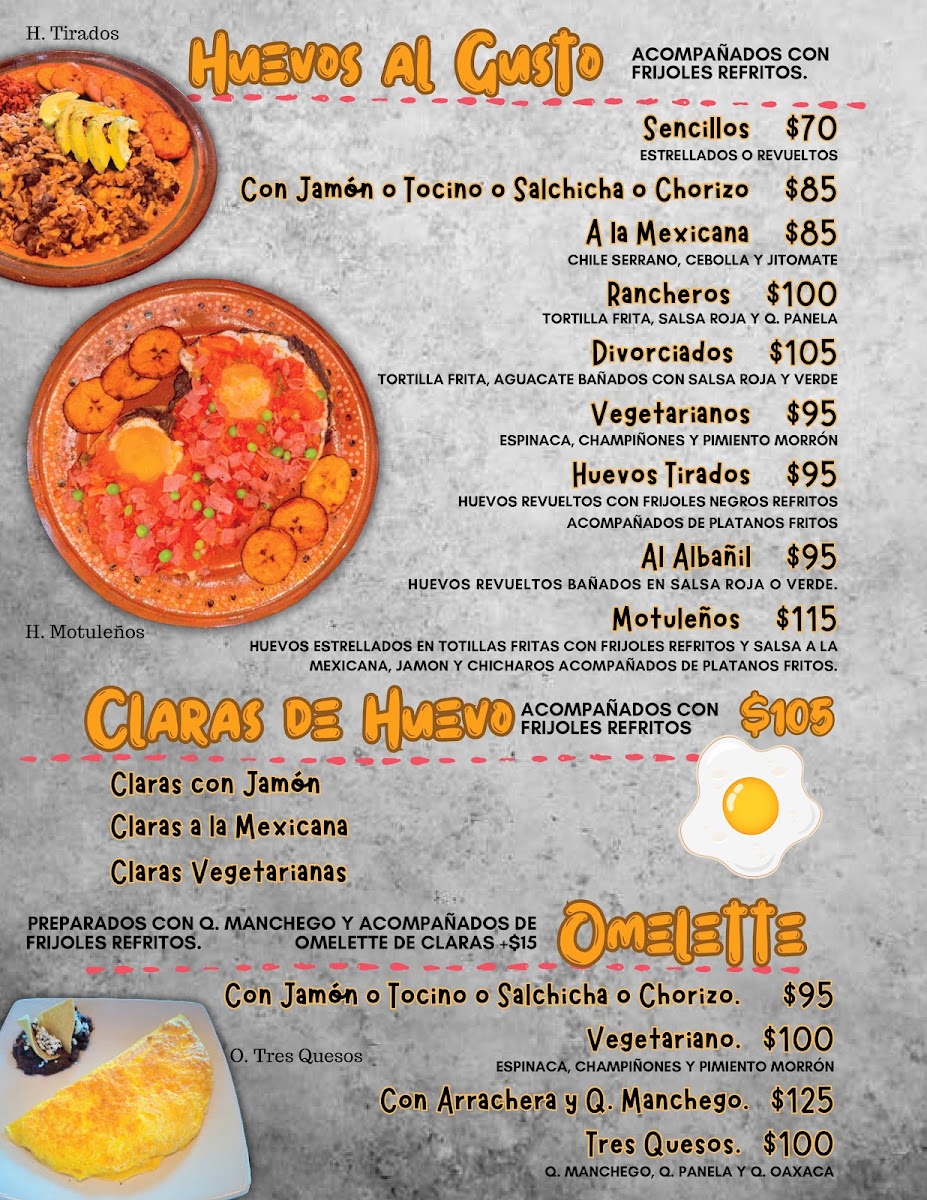 El Rinconcito del Cafe Menu - Image 5