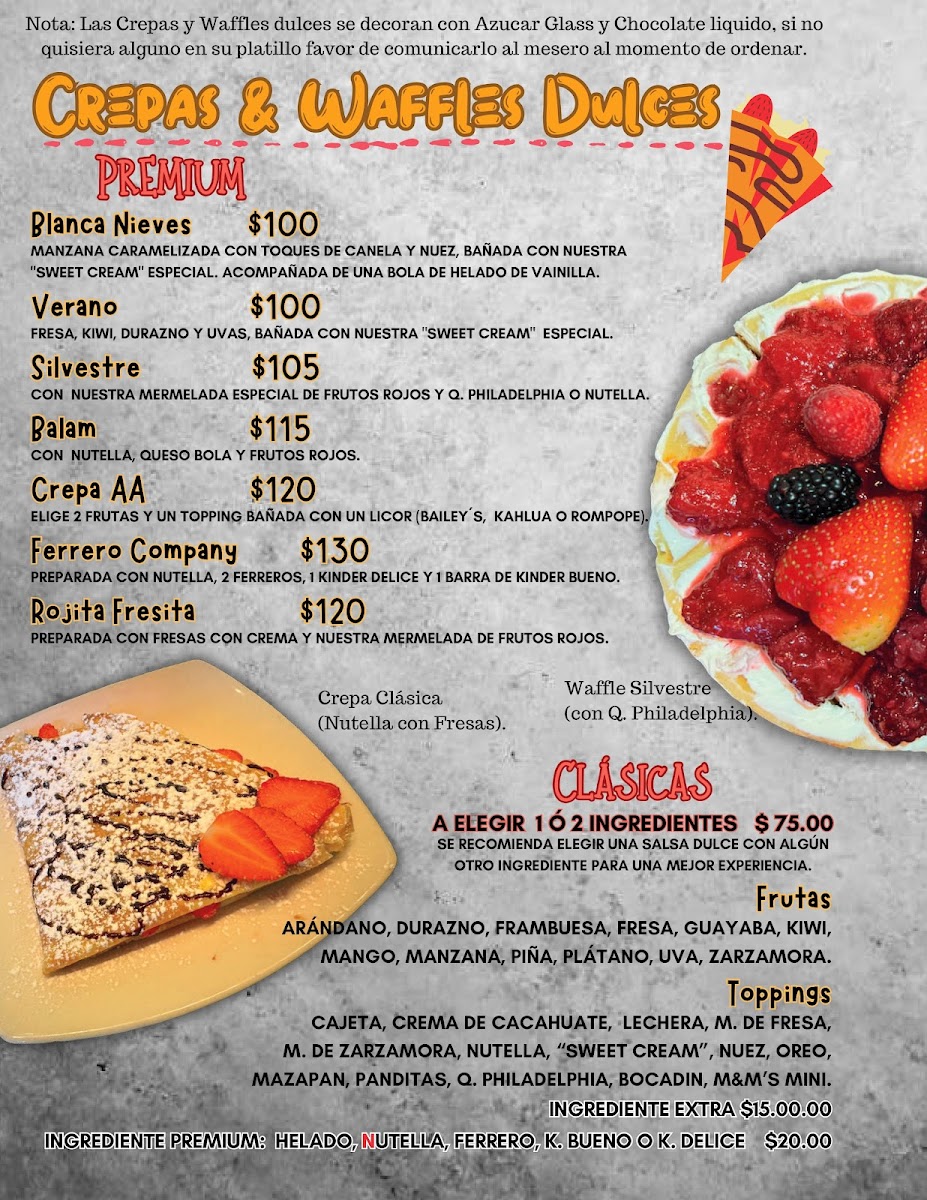 El Rinconcito del Cafe Menu - Image 6